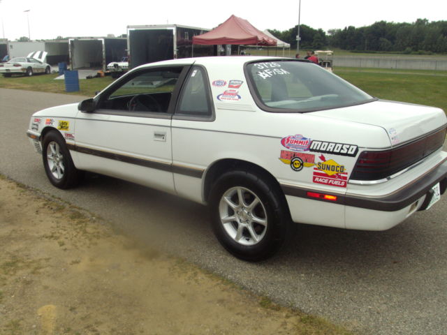 1989 chrysler lebaron 2.5 turbo automatic class legal drag race car