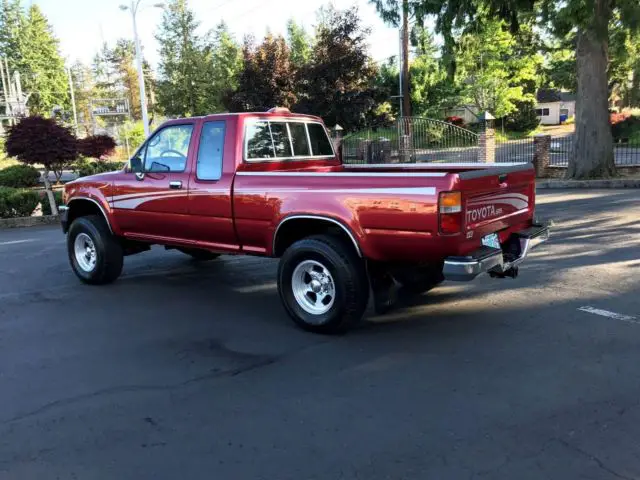 1994 toyota pickup 4x4 sr5 extra cab 3.0'l v6 efi 123k miles like new 2-owner's