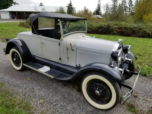 1929 ford model a shay rumbleseat roadster