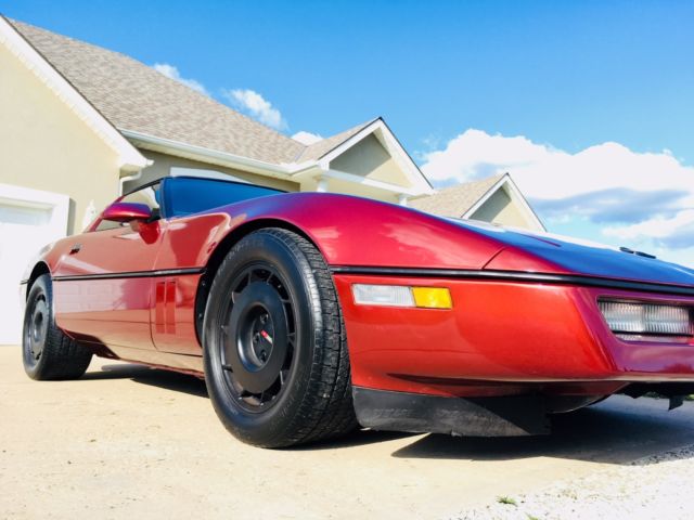 1986 chevrolet corvette tpi l98 coupe