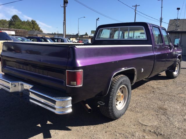 solid, orig 350 v8, automatic, rwd, 2x4, a/c, pwr frnt disc, silverado nice!