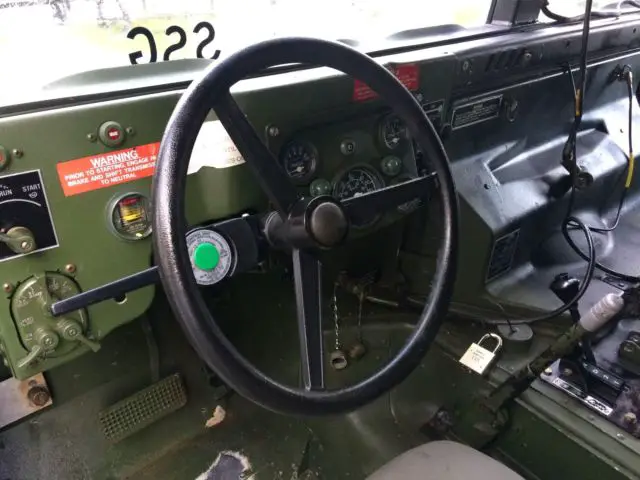 1987 hummer h1 humvee m998 ****documented only 567 miles***rare
