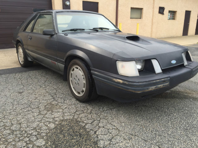 1984 ford mustang svo 2.3 turbo, one owner, low miles, barn find