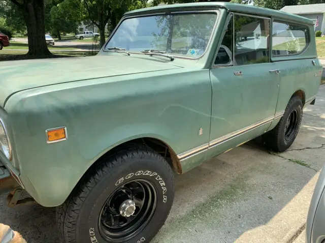 1974 scout ii texas barn find 4x4 345 v8 + power options