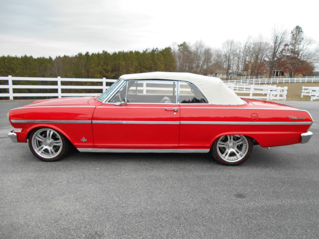 1963 chevy ii resto mod convertible