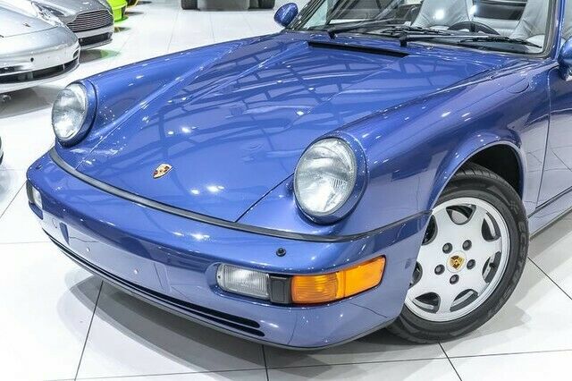 1991 porsche 911 carrera 2 cabriolet 3.6l flat 6-cyl engine