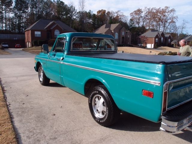 chevrolet : c10 custom deluxe pick up 1972 lwb