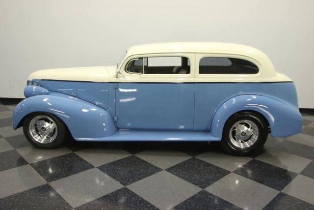 1939 chevrolet master deluxe 1252 miles periwinkle blue coupe 350 v8 3 speed au
