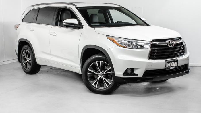 certified 2016 toyota highlander awd xle v6 westminster, md 21157 for sale in carrollton, maryland