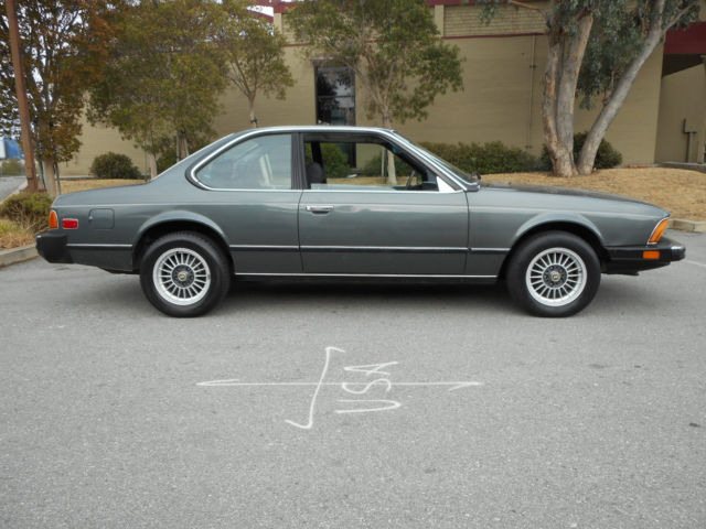*1977 bmw 630csi e24 "shark"! 1-owner 1st year classic 4 spd stick! no reserve*