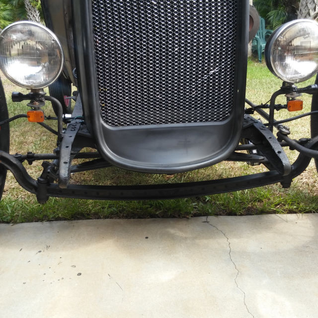 1927 ford model t 2 door sedan rat rod hot rod steel car