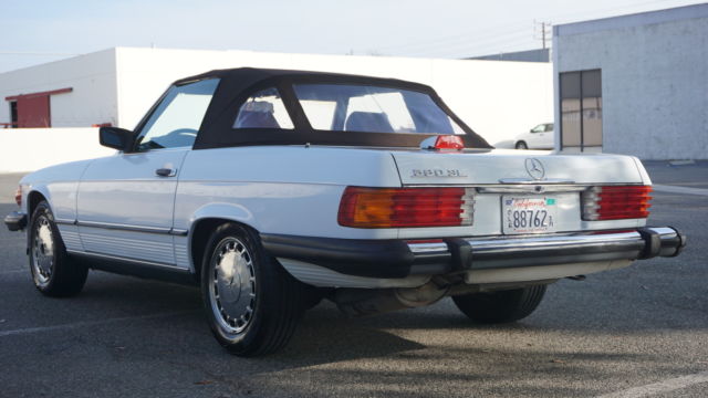 1987 mercedes 560sl one owner