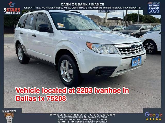 2012 subaru forester 2.5x