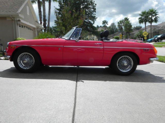 1970 mg mgb roadster
