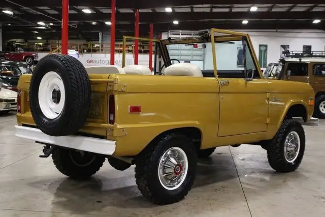 1970 ford bronco 1195 miles carmel bronze suv 302 v8 3 speed manual