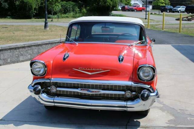 1957 chevrolet bel air convertible dual carburetors automatic power top