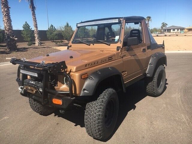 1990 suzuki samurai jl 1.3l convertable