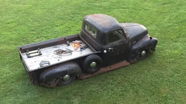 1949 chevy 3100 pick up truck long bed daily driver