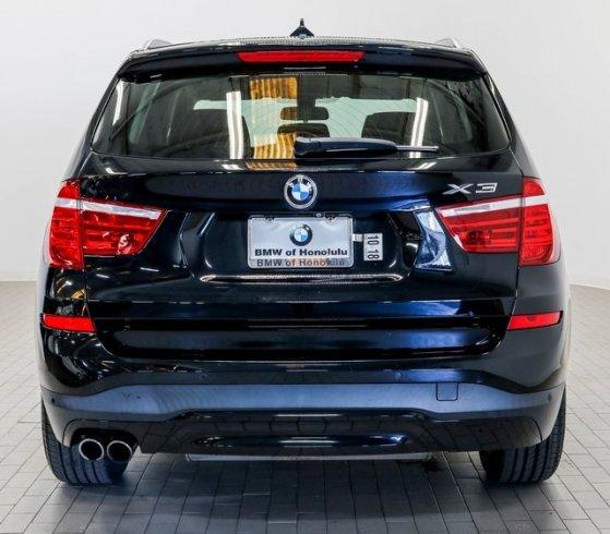 2015 bmw x3 xdrive28i for sale in honolulu, hawaii