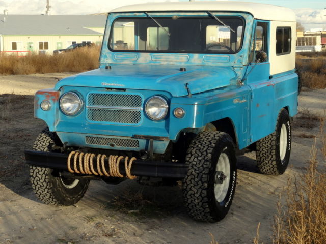rare 1963 datsun / nissan patrol 4x4. classic. must see. short wheel base