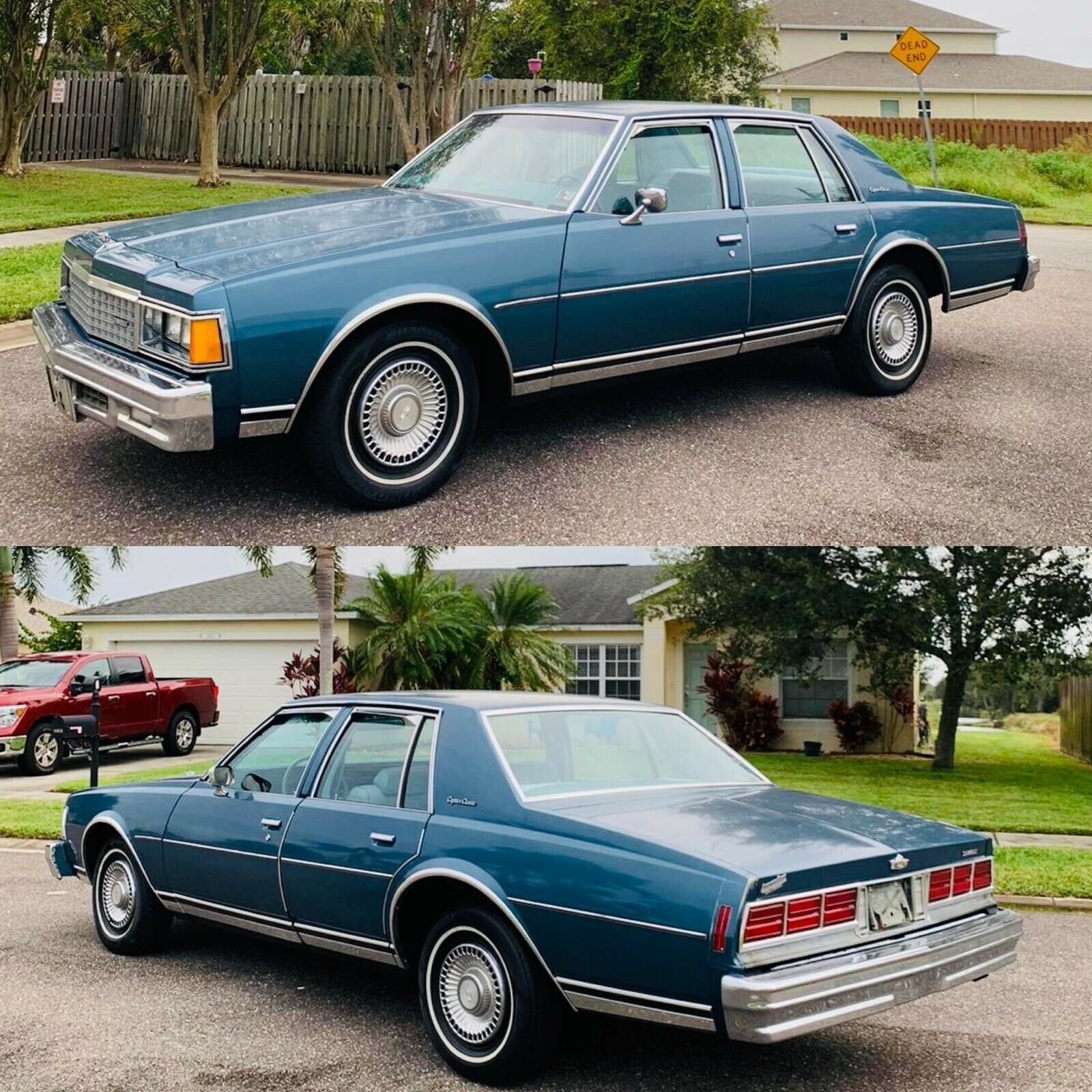 1978 chevrolet caprice sedan blue rwd automatic