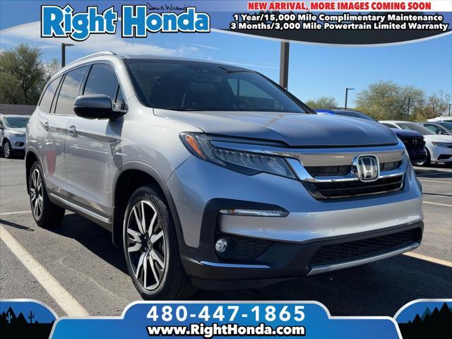 2022 honda pilot awd elite