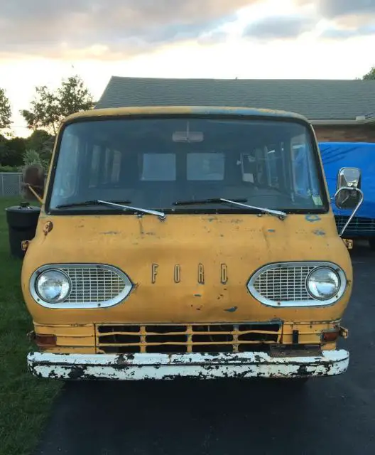 1965 ford econoline falcon window van station bus e100 65 surf hippie vw vintage