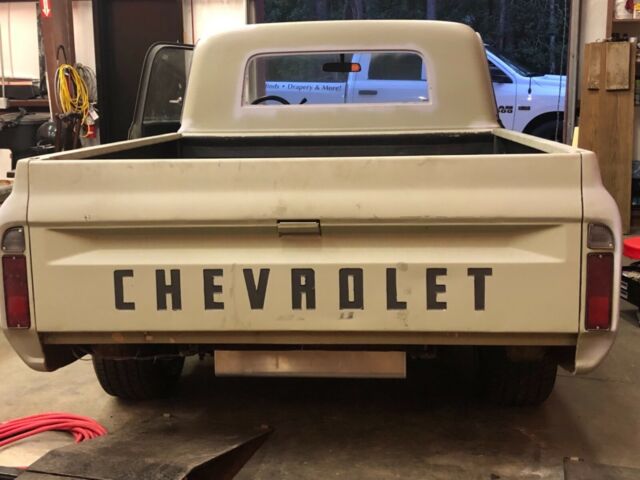 1967 chevrolet c10 pickup. short bed. small back window