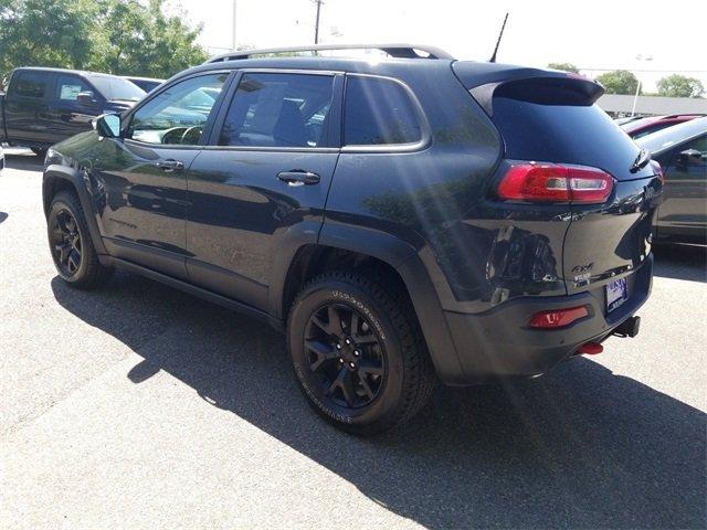 used 2016 jeep cherokee 4wd trailhawk logan, ut 84321 for sale in logan, utah