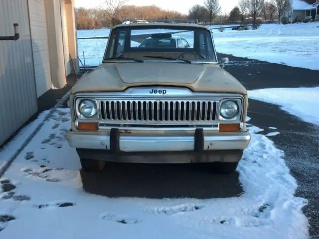 1981 jeep cherokee royale quad ra trac 6 cylinder auto running and driving solid