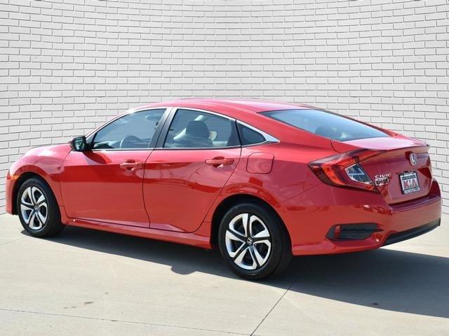 used 2016 honda civic lx sedan witchita, ks 67209 for sale in wichita, kansas