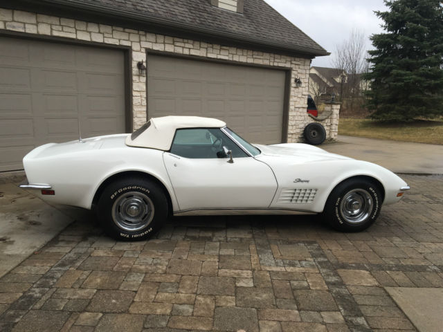1970 corvette convertible excellent condition