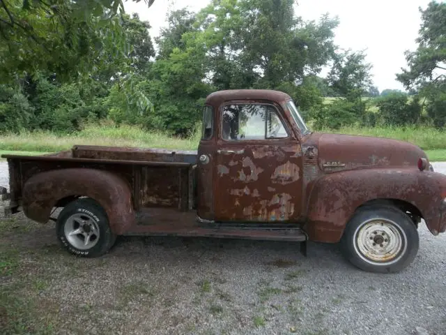 1954 gmc 100 barn find rat rod project