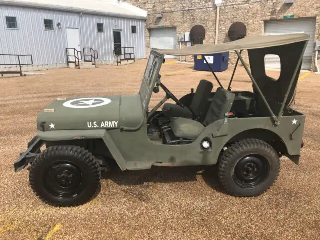 1946 cj2a military jeep