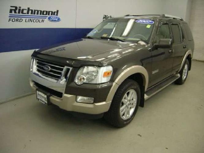 2007 ford explorer eddie bauer in richmond, va