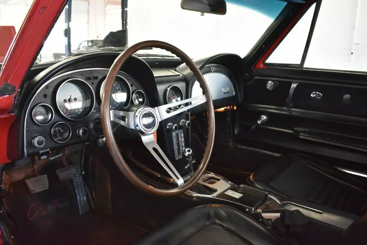 1967 chevrolet corvette 4 speed rally red!! 350 hp!!
