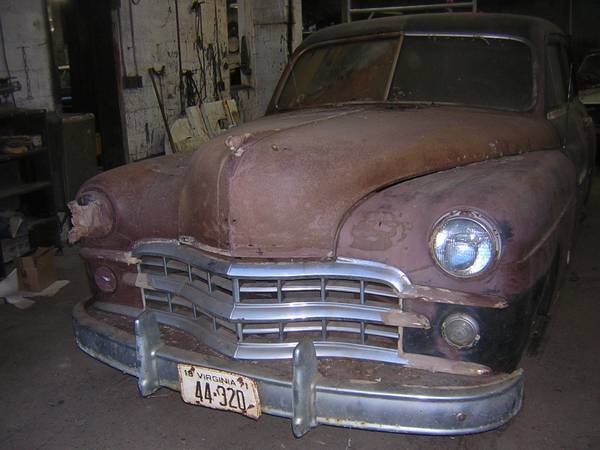 1949 dodge coronet four door parts car