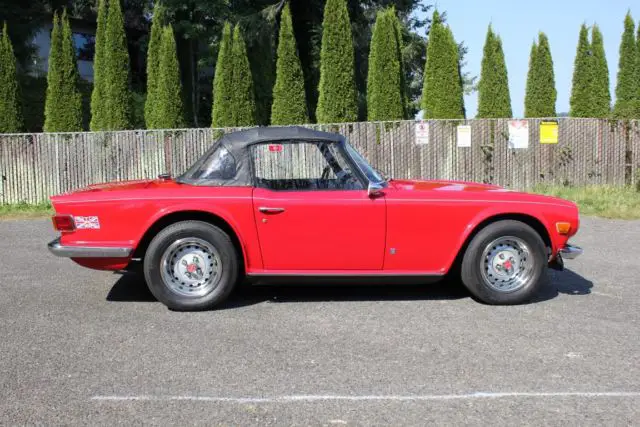 1974 triumph tr6 convertible runs and drives like new