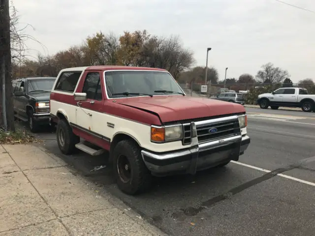 1990 ford bronco 5.0l v8 rare manual transmission new engine & trans 5 speed