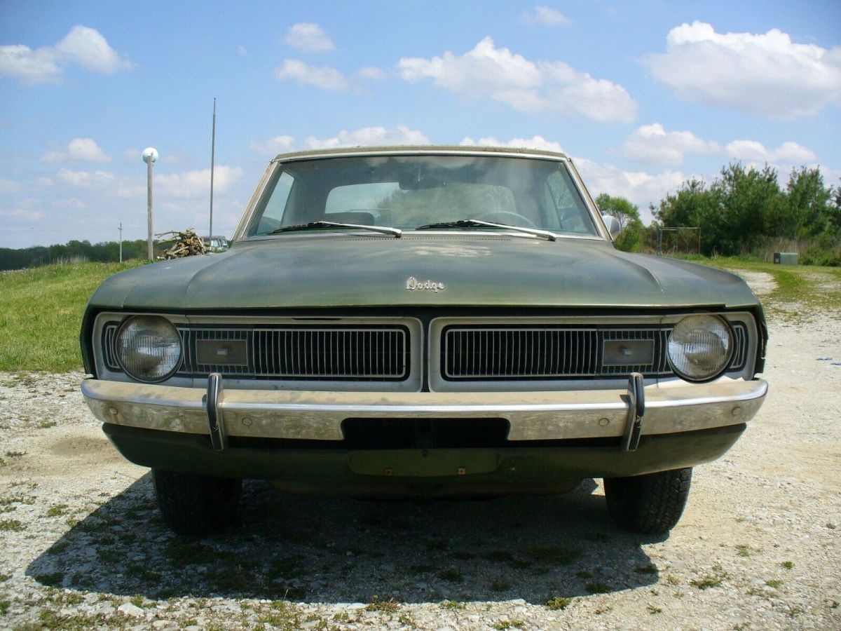 1970 dodge dart swinger, factory v-8