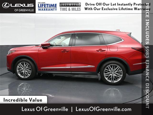 2022 acura mdx advance package
