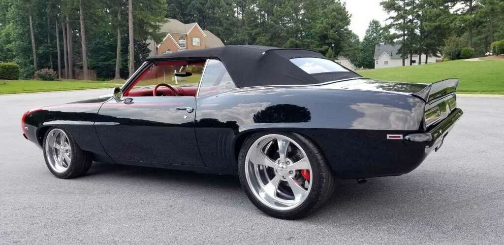 chevrolet camaro convertible restomod