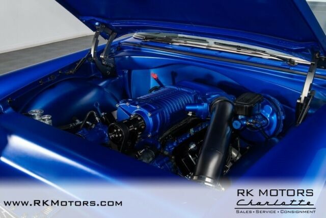 1955 chevrolet nomad tru blue pearl station wagon supercharged ls3 v8 4 speed a