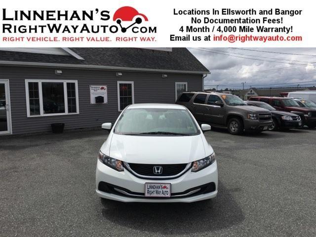 2014 honda civic lx lx 4dr sedan cvt for sale in ellsworth, maine