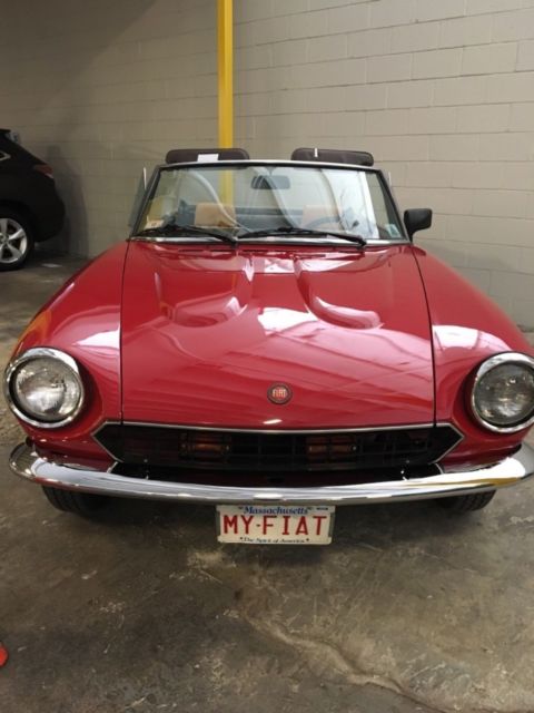 1981 fiat spider pininfarina