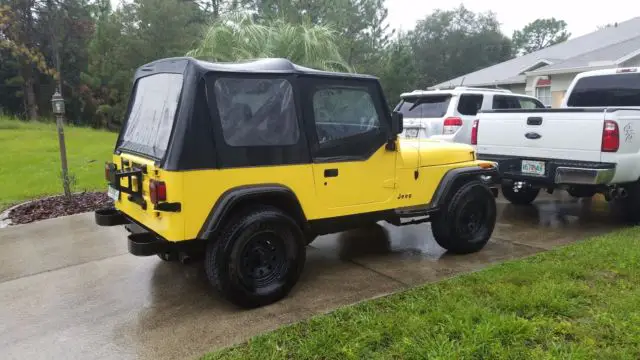 1991 jeep wrangler s yj 2.5l 5 speed!