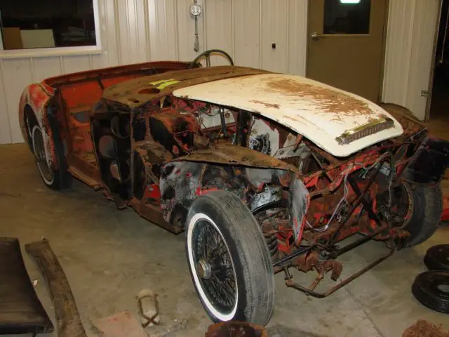 3 austin healeys - 3000 bj8, 100-6, 3000 bt7 chassis + parts - no reserve!