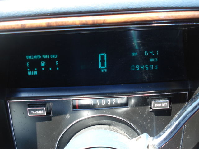 1991 cadillac brougham 5.7 v-8