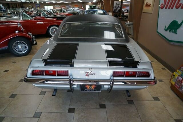 1969 chevrolet camaro z/28 9,999 miles silver