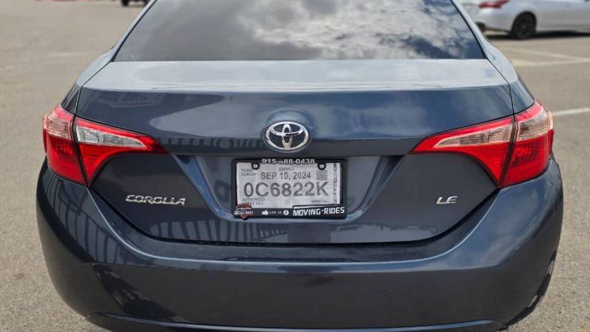 2017 toyota corolla le
